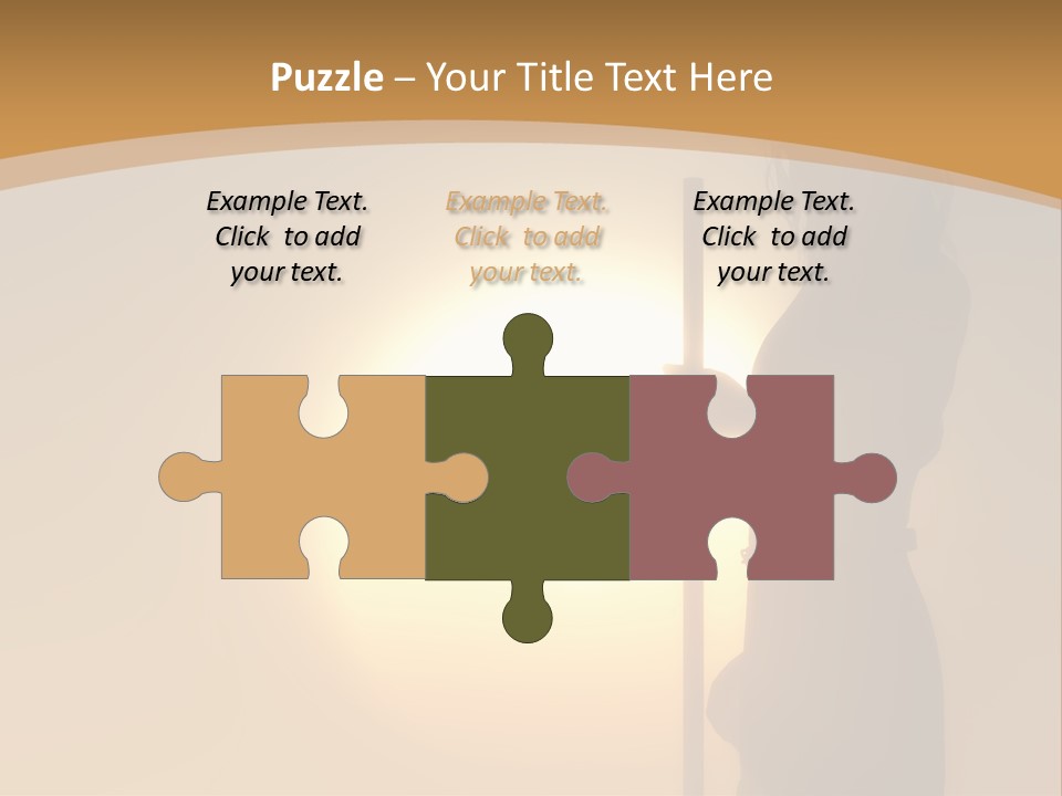 Track Long Way PowerPoint Template