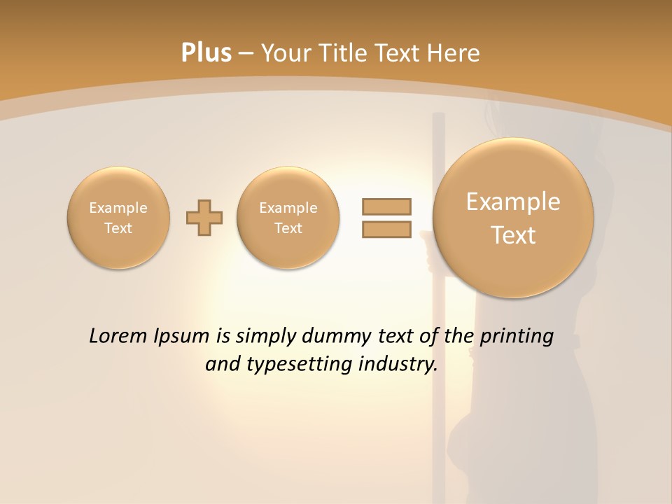 Track Long Way PowerPoint Template