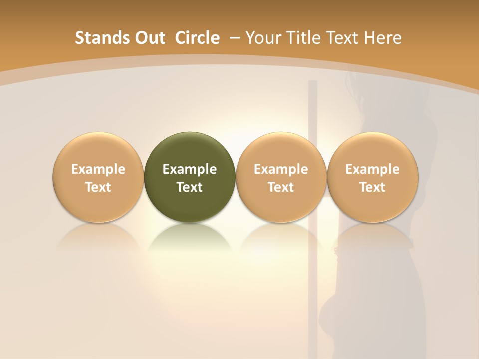 Track Long Way PowerPoint Template