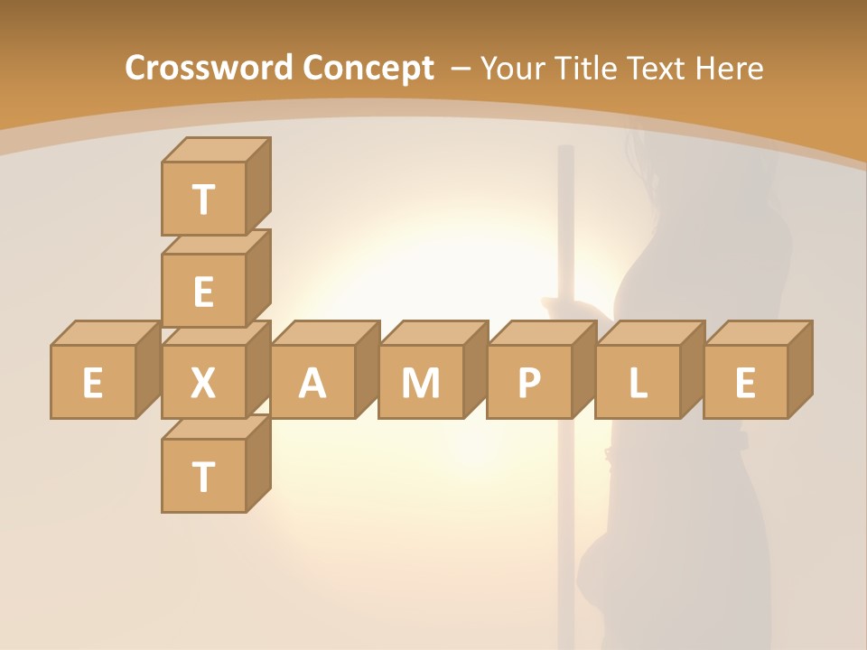 Track Long Way PowerPoint Template