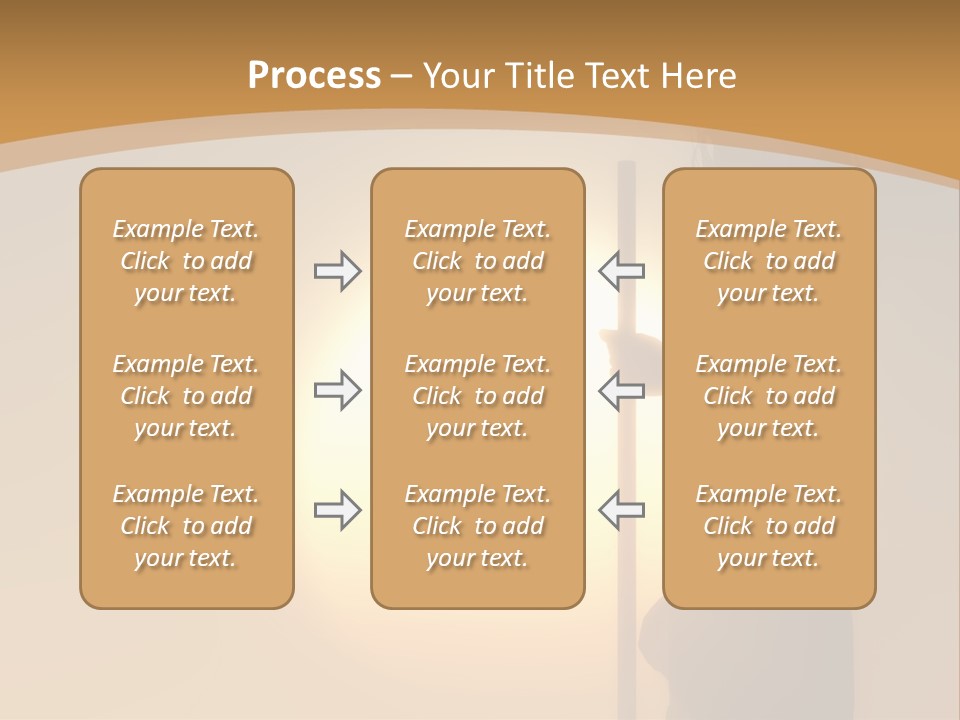 Track Long Way PowerPoint Template