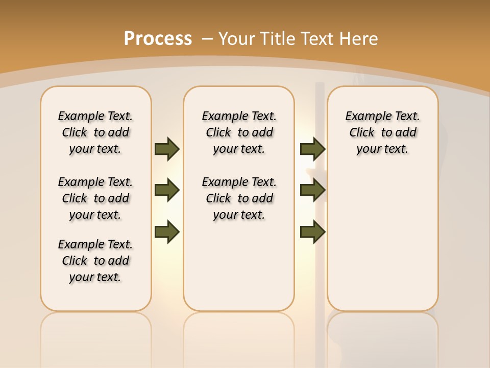 Track Long Way PowerPoint Template