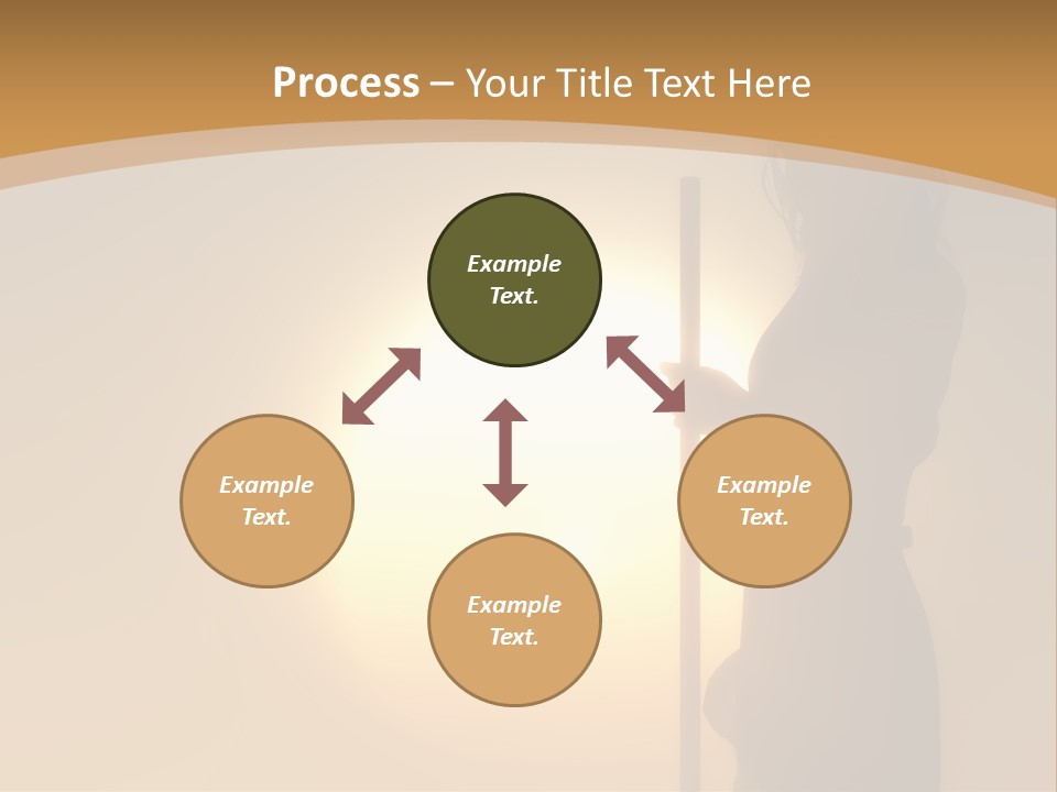 Track Long Way PowerPoint Template