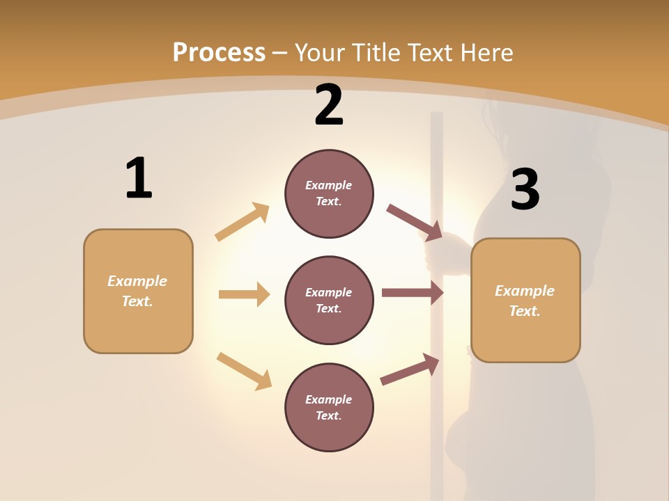 Track Long Way PowerPoint Template