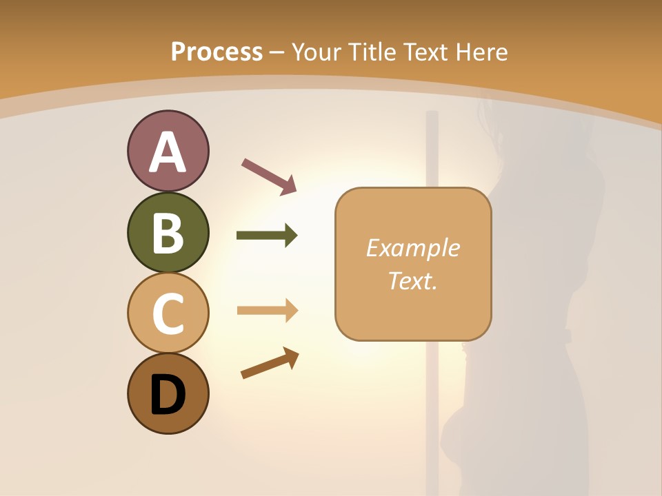 Track Long Way PowerPoint Template