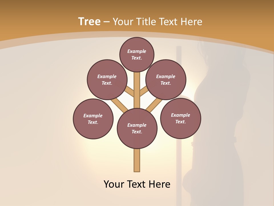 Track Long Way PowerPoint Template