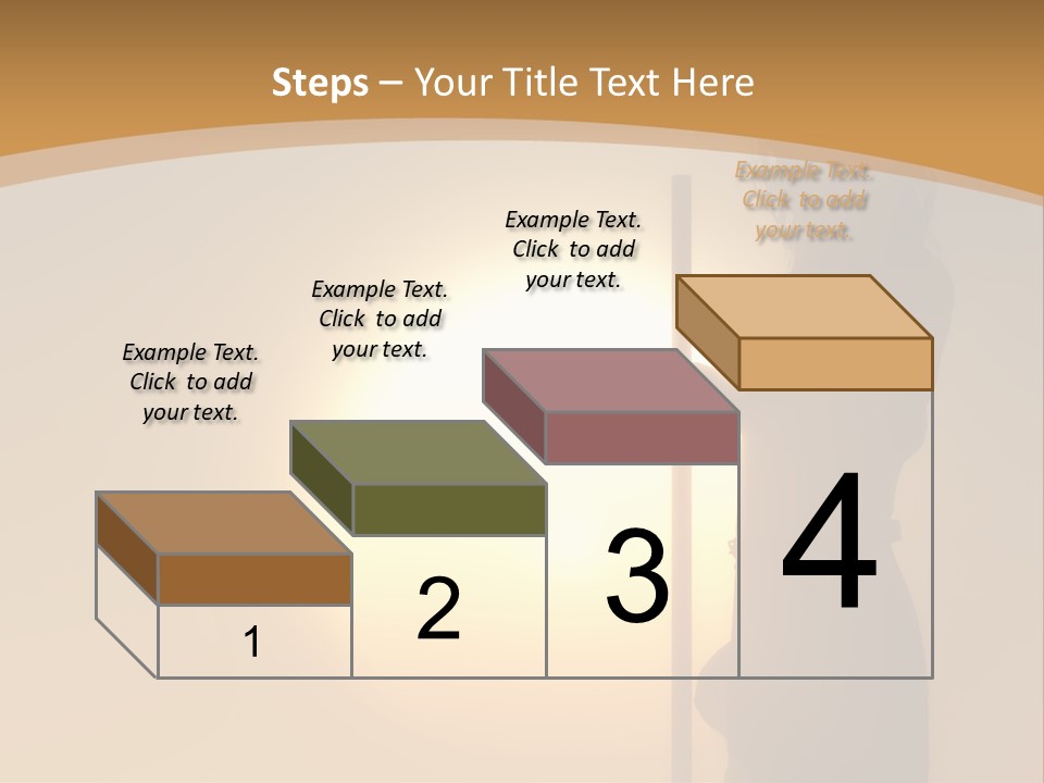 Track Long Way PowerPoint Template