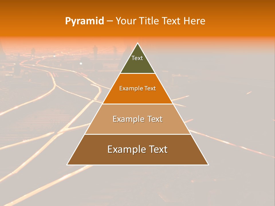 Track Long Way PowerPoint Template