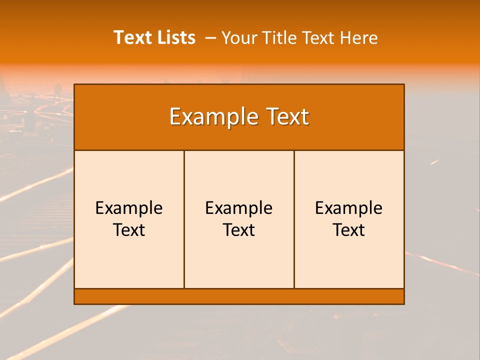 Track Long Way PowerPoint Template