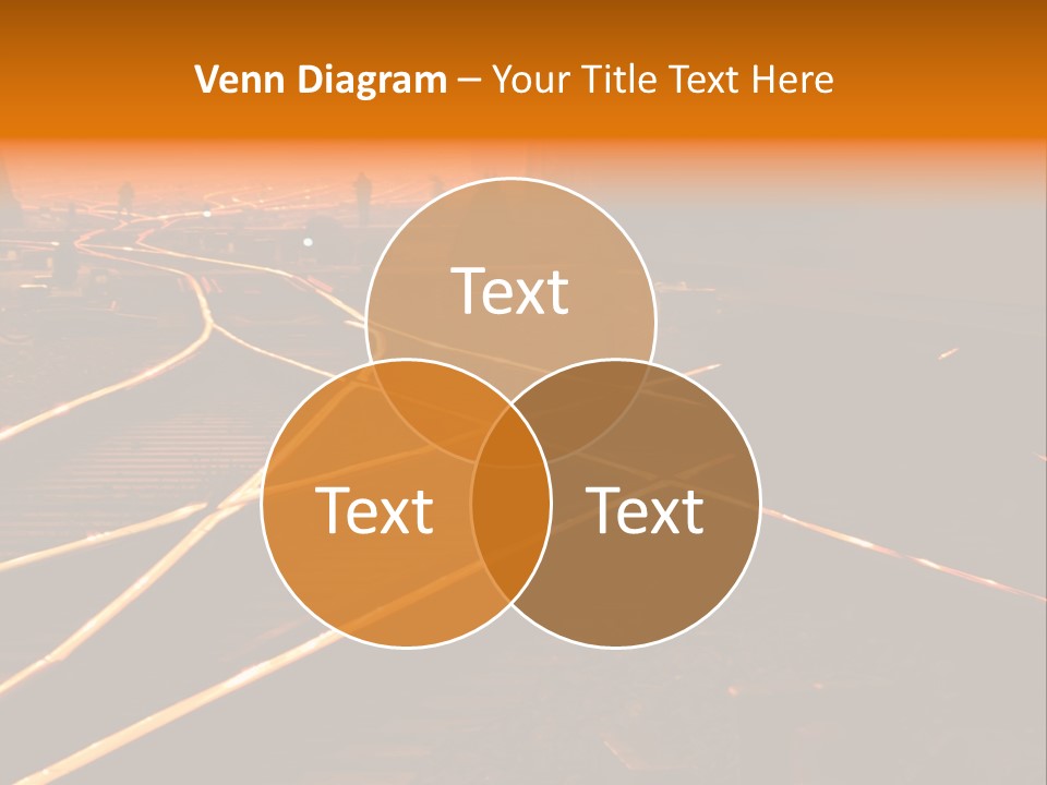 Track Long Way PowerPoint Template