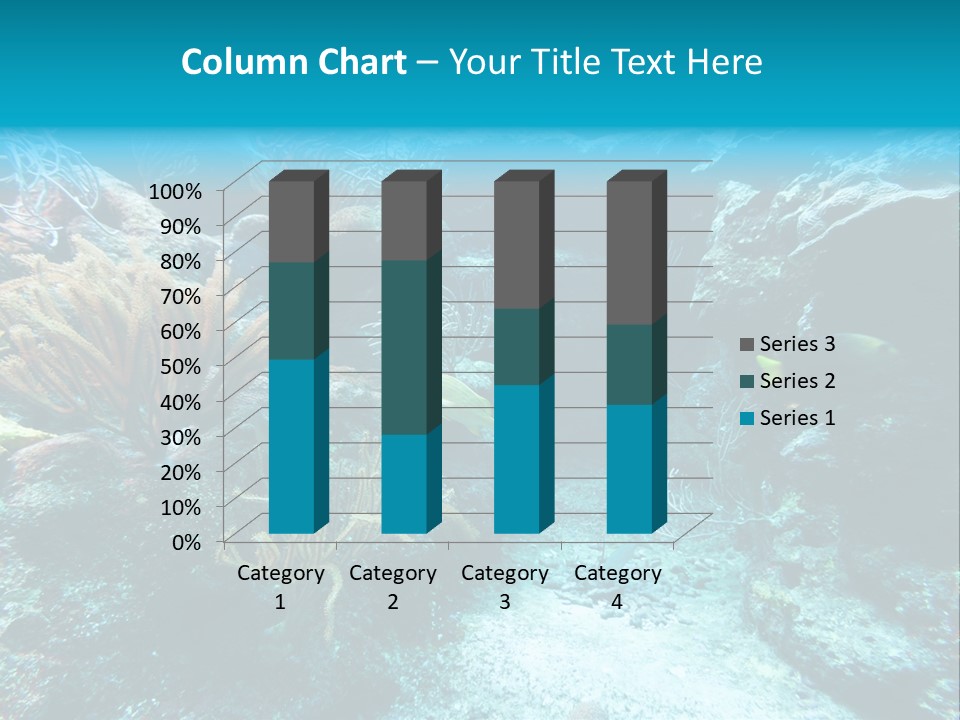 Scenery Yucatan Swimming PowerPoint Template
