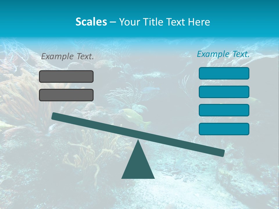 Scenery Yucatan Swimming PowerPoint Template