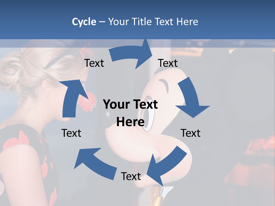 Event Disney Store Mickey Mouse PowerPoint Template