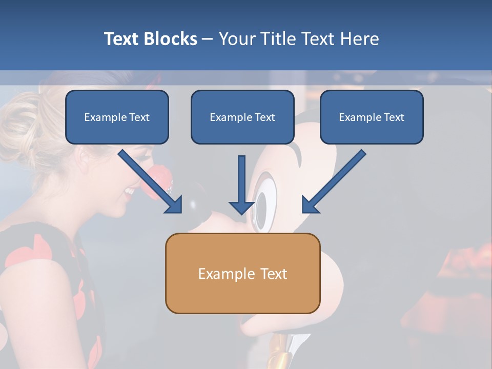 Event Disney Store Mickey Mouse PowerPoint Template