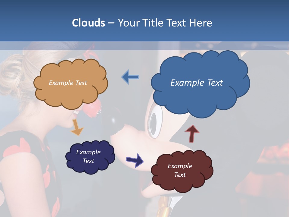 Event Disney Store Mickey Mouse PowerPoint Template