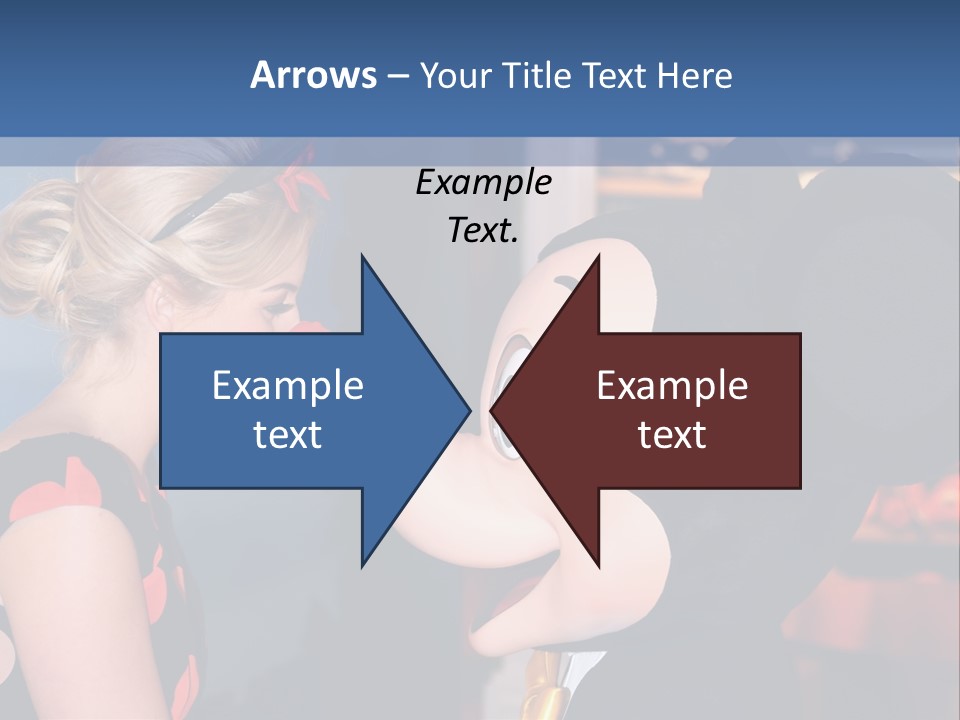 Event Disney Store Mickey Mouse PowerPoint Template