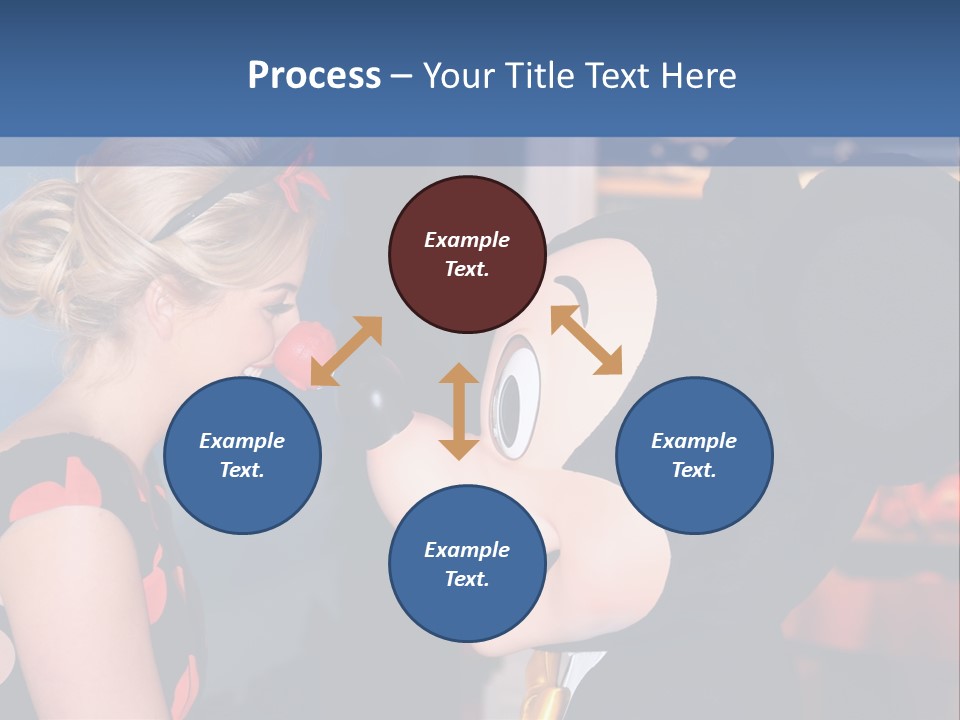 Event Disney Store Mickey Mouse PowerPoint Template