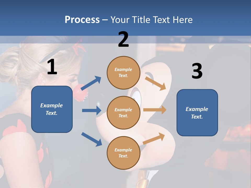 Event Disney Store Mickey Mouse PowerPoint Template