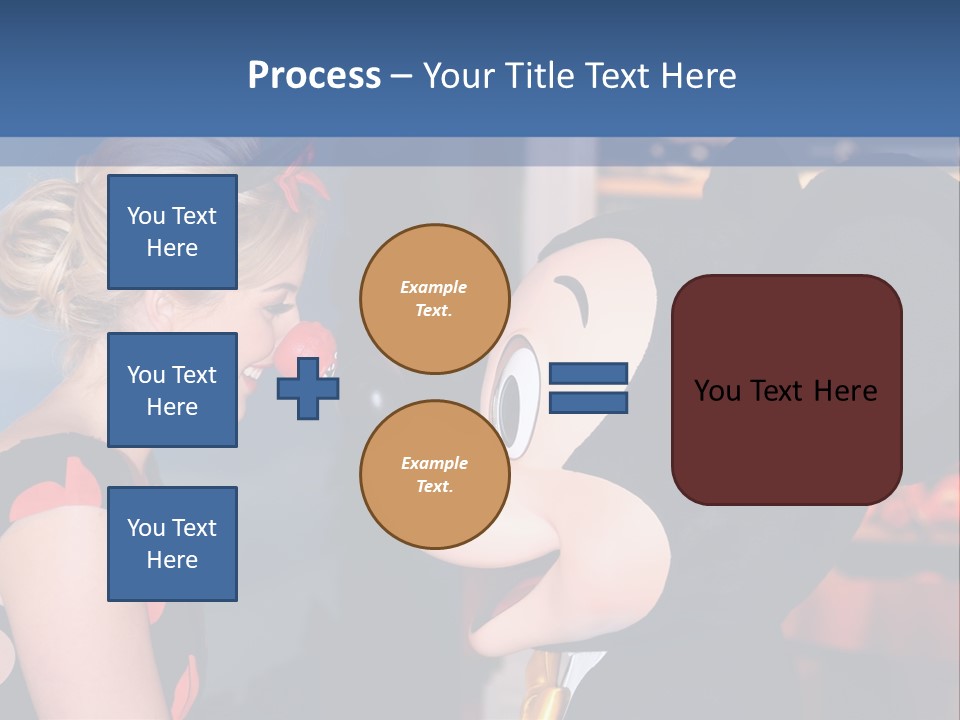 Event Disney Store Mickey Mouse PowerPoint Template