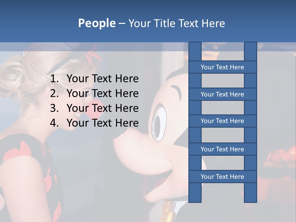 Event Disney Store Mickey Mouse PowerPoint Template