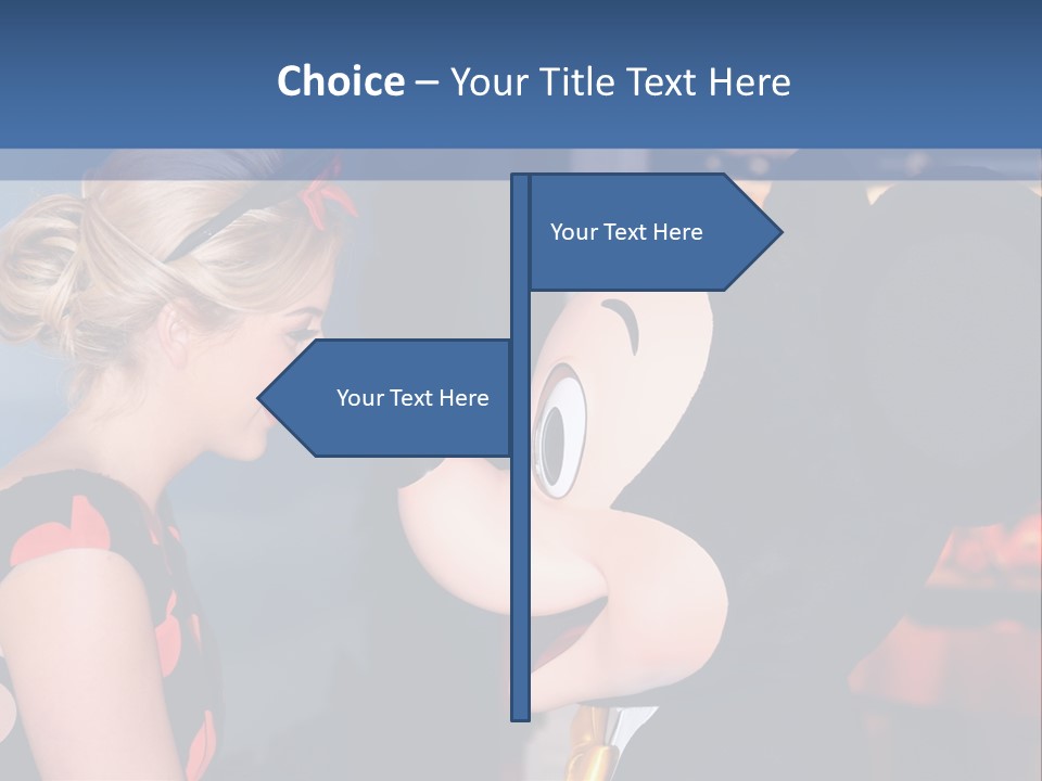 Event Disney Store Mickey Mouse PowerPoint Template