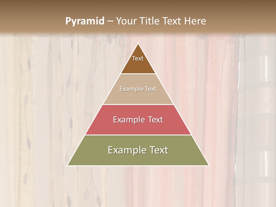 Colorful Textile Tall PowerPoint Template