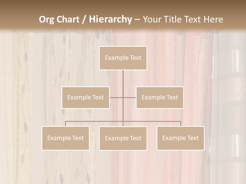 Colorful Textile Tall PowerPoint Template