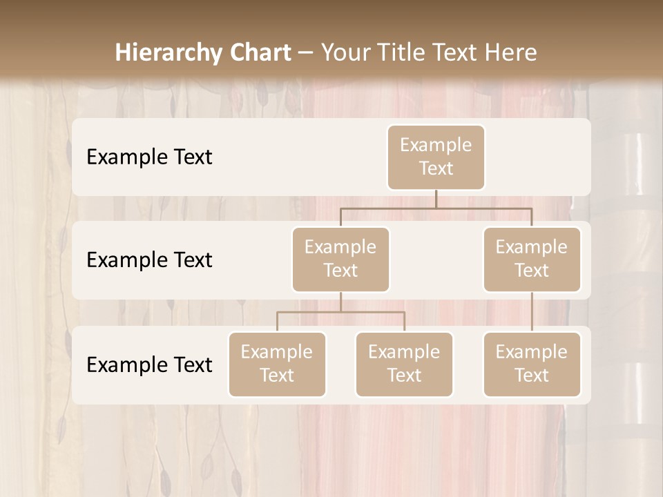 Colorful Textile Tall PowerPoint Template