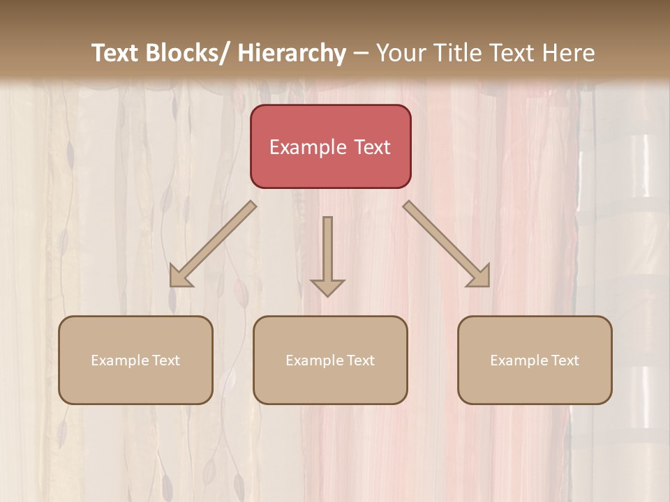Colorful Textile Tall PowerPoint Template