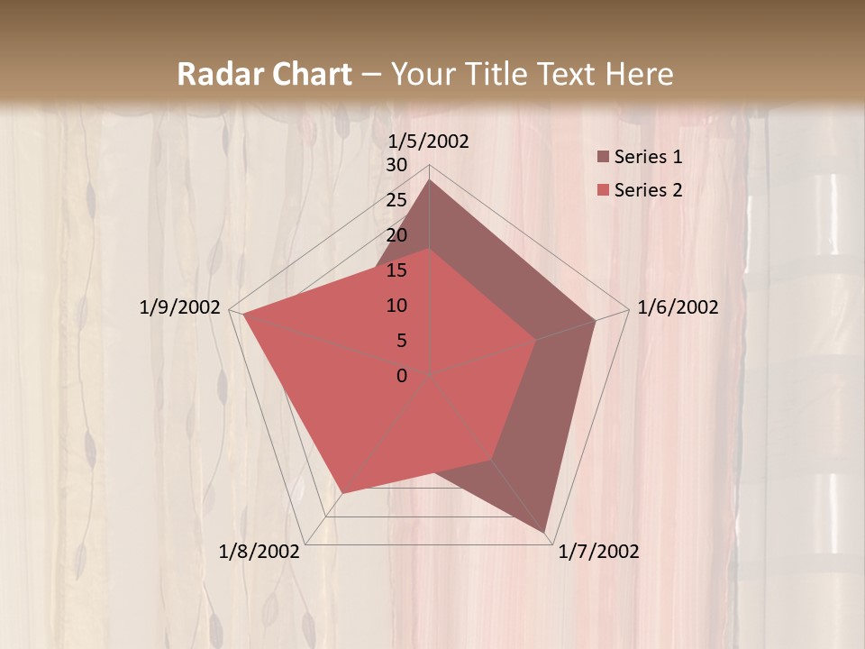 Colorful Textile Tall PowerPoint Template