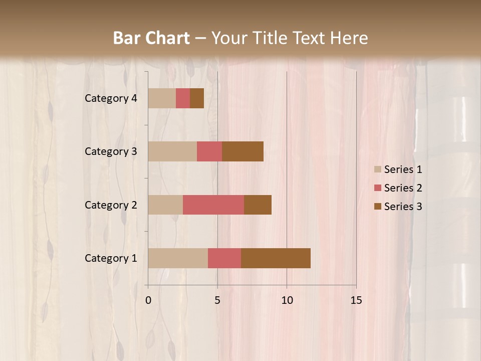 Colorful Textile Tall PowerPoint Template