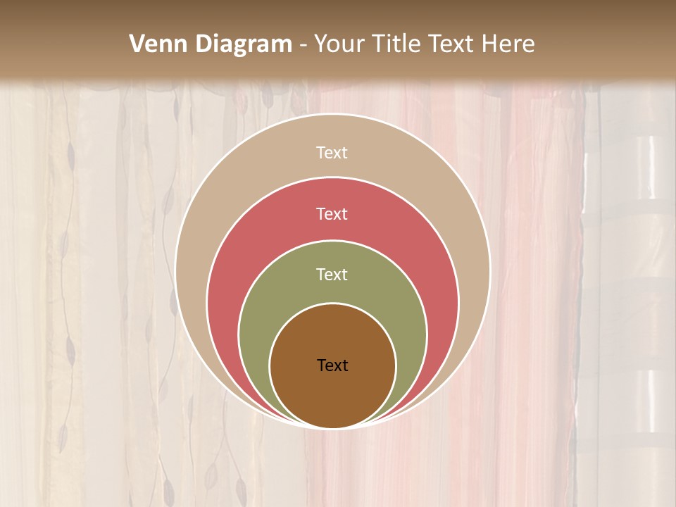 Colorful Textile Tall PowerPoint Template