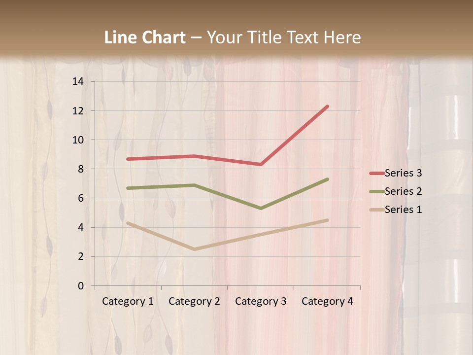 Colorful Textile Tall PowerPoint Template