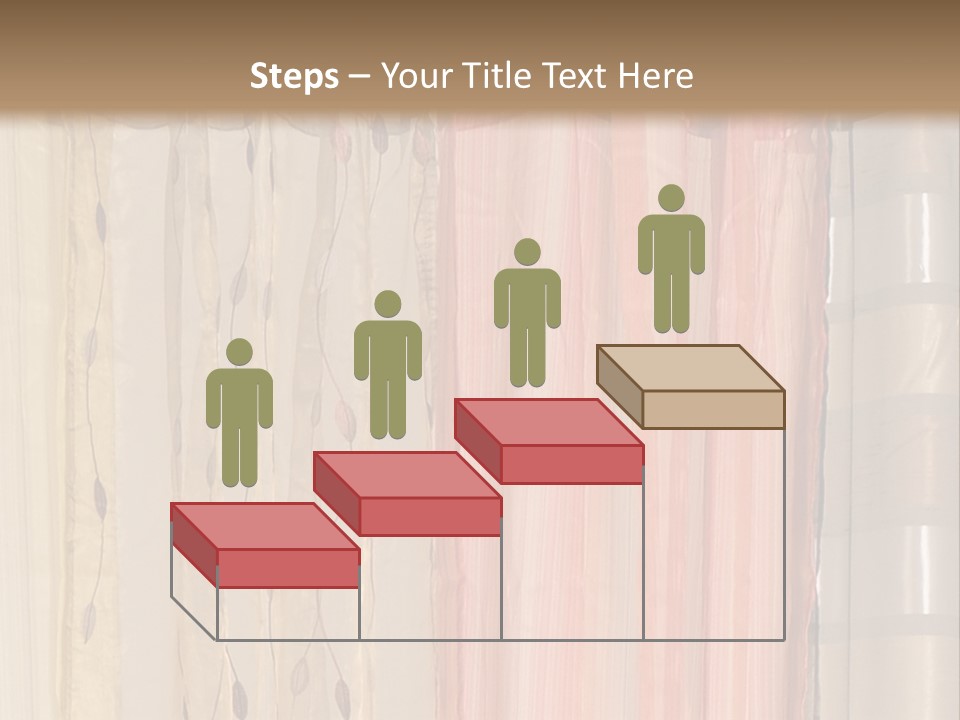 Colorful Textile Tall PowerPoint Template