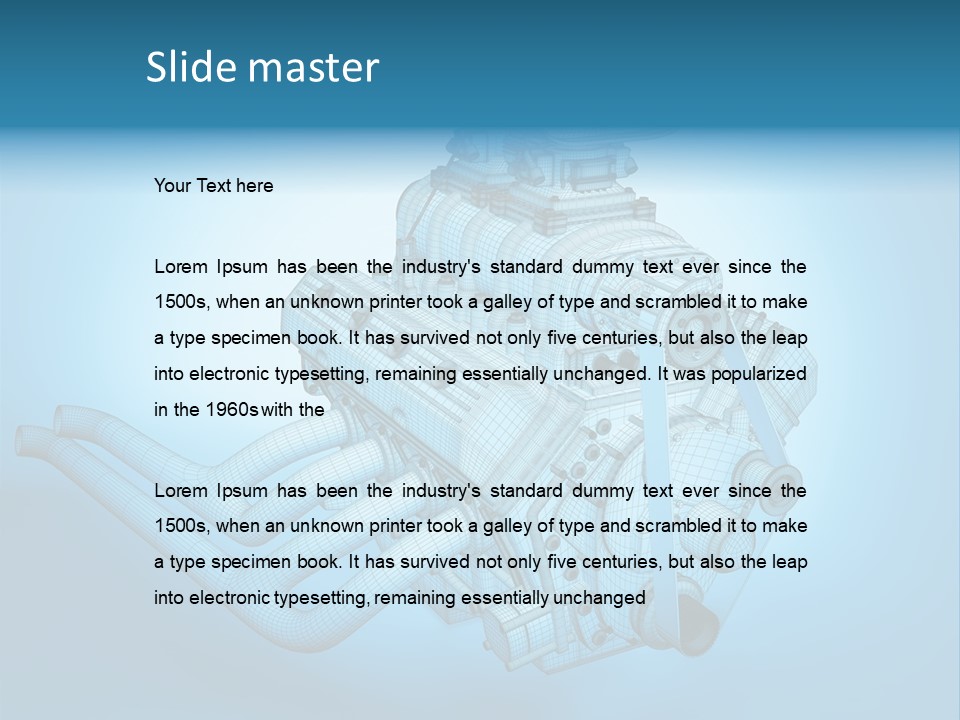 Oil Belt Internal PowerPoint Template