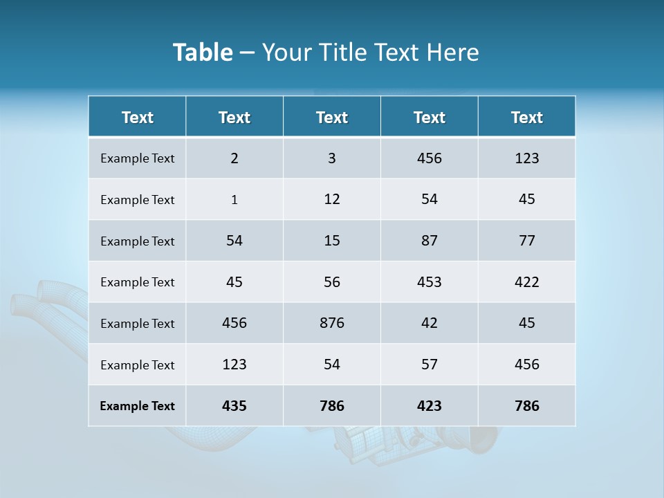 Oil Belt Internal PowerPoint Template