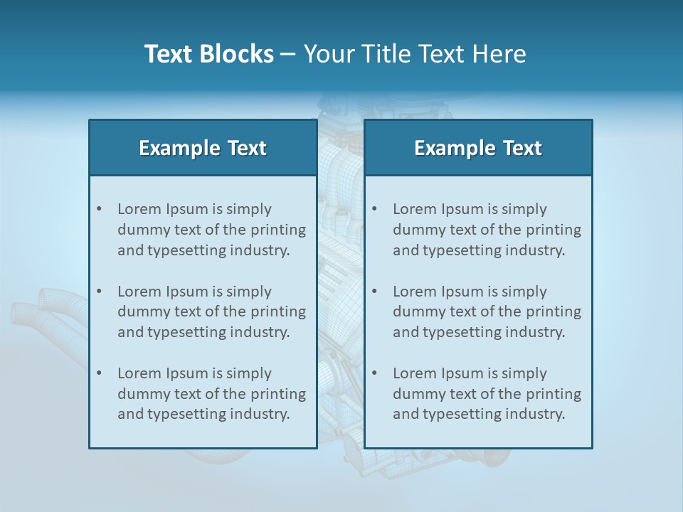 Oil Belt Internal PowerPoint Template