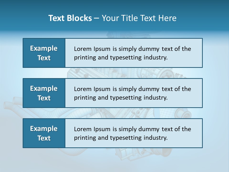 Oil Belt Internal PowerPoint Template