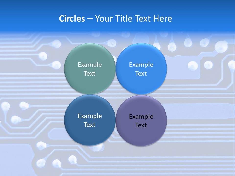 File Chip Microcircuit PowerPoint Template