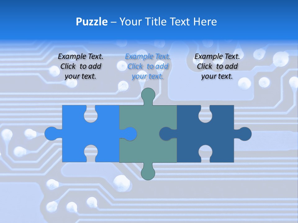 File Chip Microcircuit PowerPoint Template