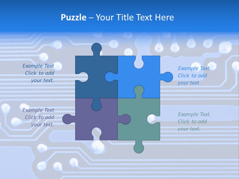 File Chip Microcircuit PowerPoint Template