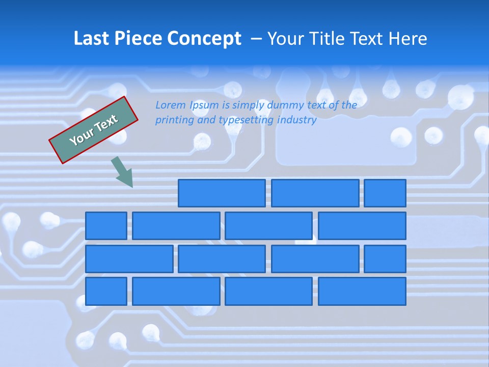 File Chip Microcircuit PowerPoint Template