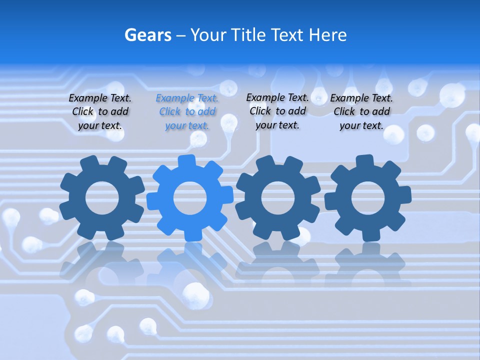 File Chip Microcircuit PowerPoint Template