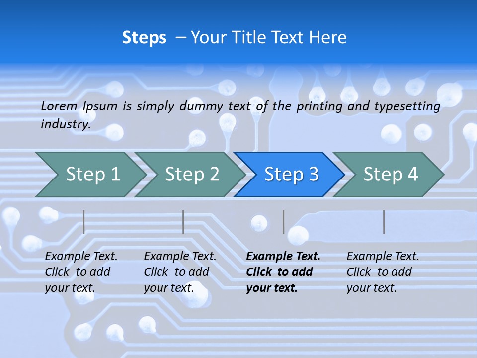 File Chip Microcircuit PowerPoint Template