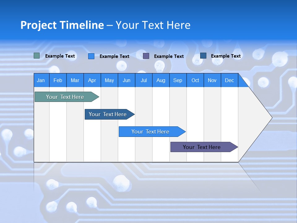 File Chip Microcircuit PowerPoint Template