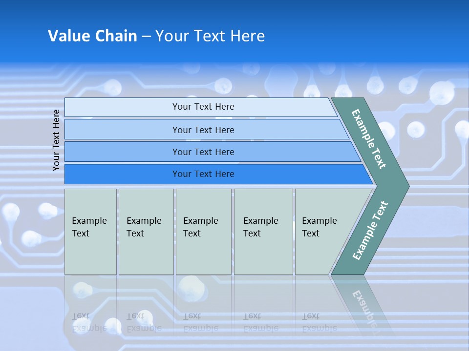 File Chip Microcircuit PowerPoint Template