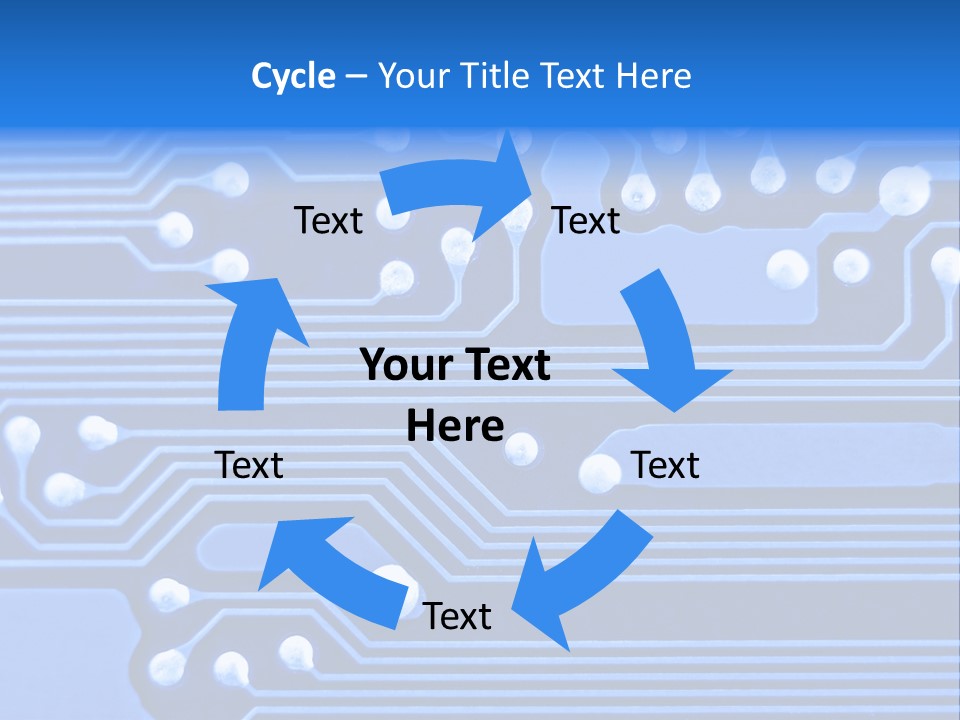 File Chip Microcircuit PowerPoint Template