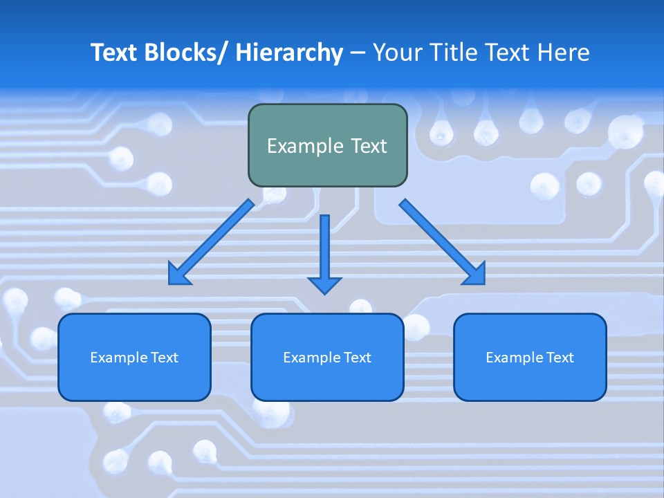 File Chip Microcircuit PowerPoint Template