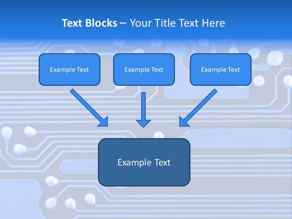File Chip Microcircuit PowerPoint Template