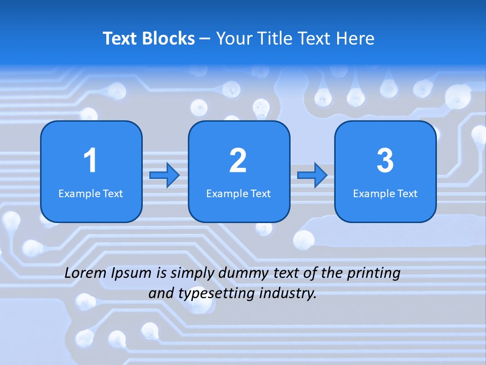 File Chip Microcircuit PowerPoint Template